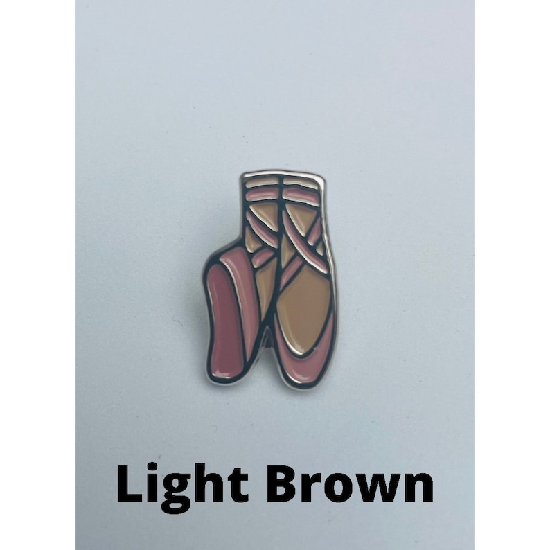 Ballet Pointe Shoe Enamel Pin / collectable gifts / ballet gifts / dancer gifts / ballet accessories / positive pins / cute pin / dance image 9