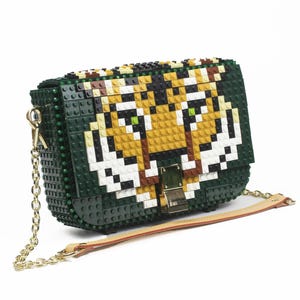 Bolso Tigre Clip - Cambia su dibujo cuando quieras - Bloques tipo Lego de alta calidad - Envío Gratuito