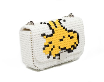 Snoopy Woodstock S Bag - Endless customizable high quality Lego-style bricks - Free shipping