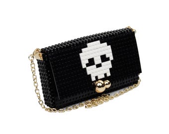 Skull Squared Clutch - Endless customizable high quality Lego-style bricks - Free shipping