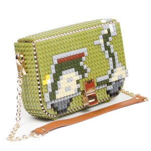Bolso Clip Vespa - Cambia su dibujo cuando quieras - Bloques tipo Lego de alta calidad - Envío Gratuito