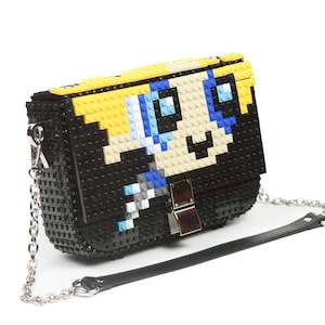 Bolso Clip Supernenas - Cambia su dibujo cuando quieras - Bloques tipo Lego de alta calidad - Envío Gratuito