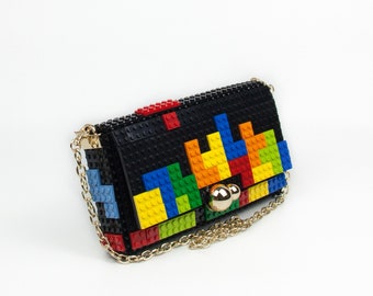 Tetris Squared Clutch - Endless customizable high quality Lego-style bricks - Free shipping