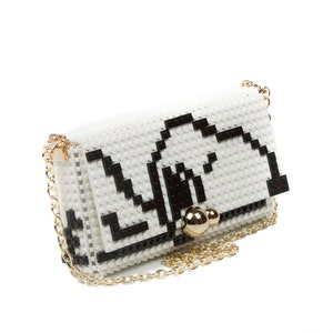Cartera cuadrada  con dibujo de Snoopy - Cambia su dibujo cuando quieras -  Bloques tipo Lego de alta calidad - Envío Gratuito