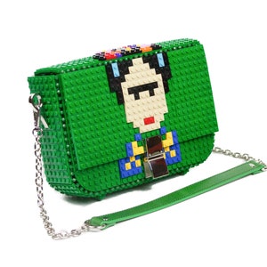 Bolso Clip Frida - Cambia su dibujo cuando quieras - Bloques tipo Lego de alta calidad - Envío Gratuito