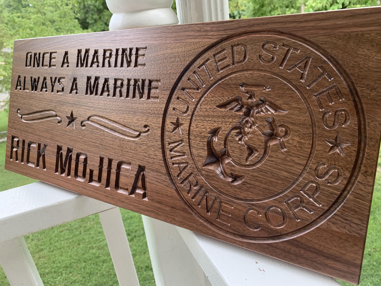 Custom Retirement Military gift USMC Sign Personalized Etsy