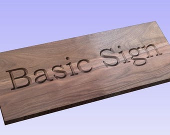 Rustic Wood Plaque Sign: Custom Quote, Farmhouse Style
