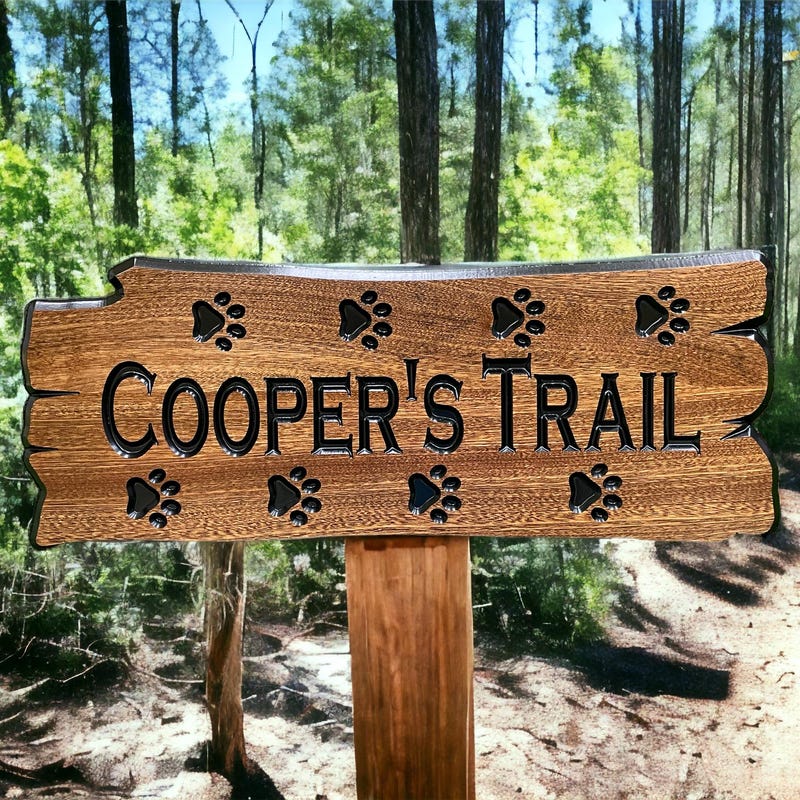 Cabin Signs Dog - Etsy