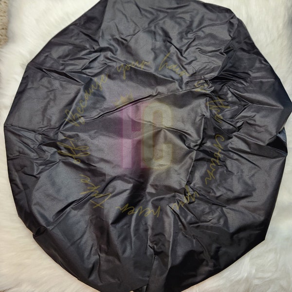 Satin Lined Reusable Shower Cap