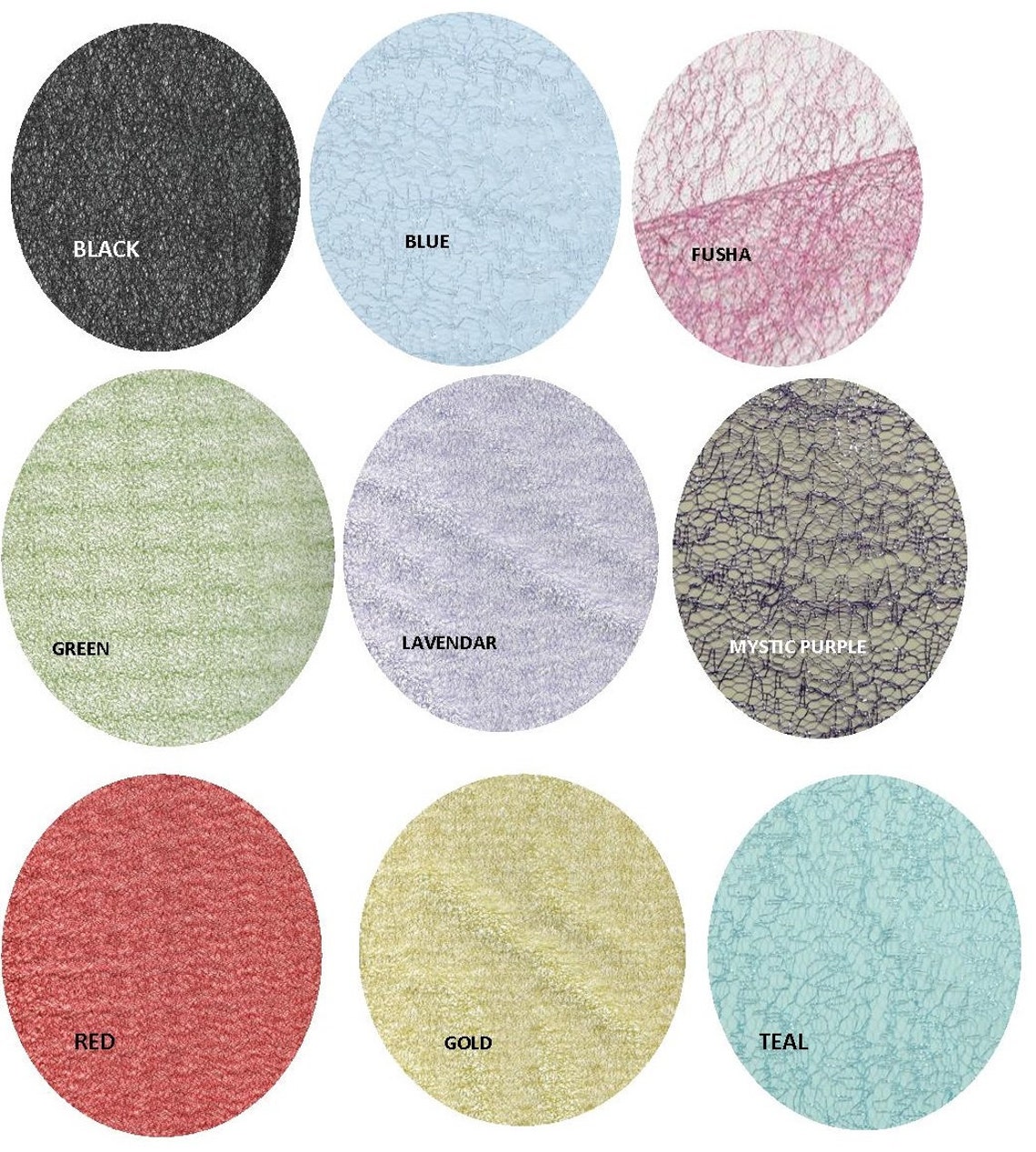 Sparkle Satin Placemats Etsy