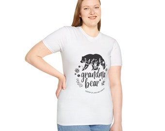 Unisex Grandma Bear Softstyle T-Shirt