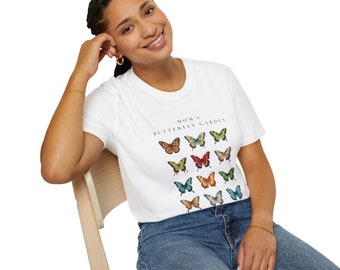 Mom's Butterfly Softstyle T-Shirt