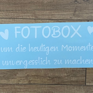 Sticker - Stickerbogen - Aufkleber - DIN A4 Format - Hochzeit - Fotobox - Geburtstag - Fotos - Hochzeitsfeier -