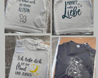 Baby T-Shirt mit Spruch / Motiv - Geschenk - Geschenkidee zur Geburt