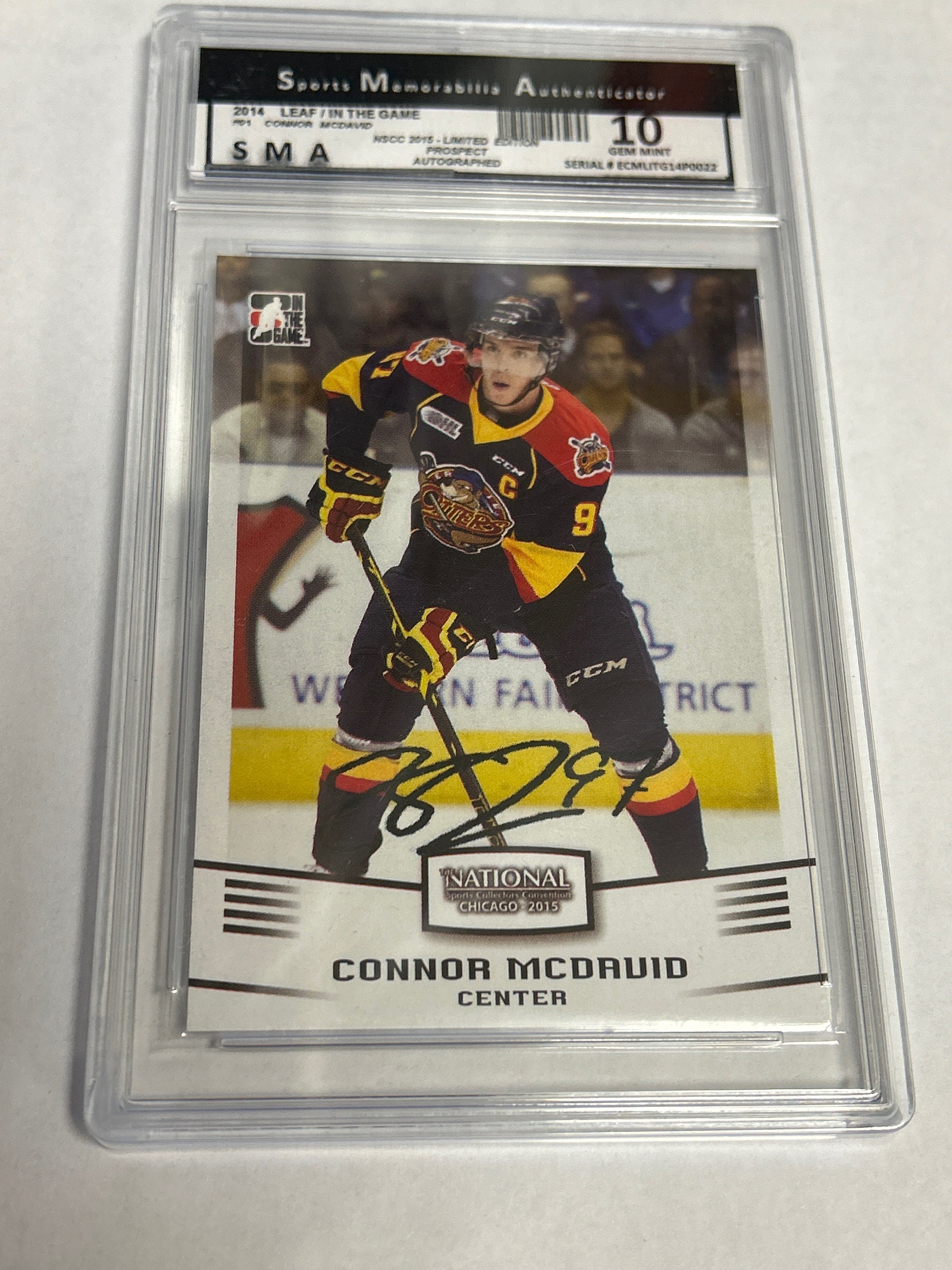 Connor McDavid Autographed Memorabilia Signed Photo, Jersey, Collectibles & Merchandise
