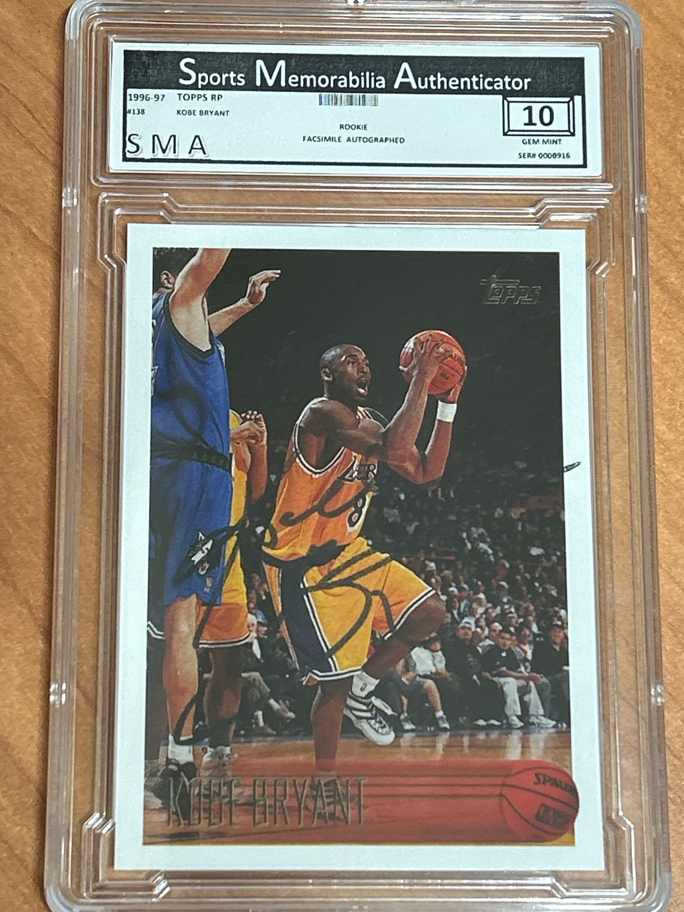 その他 1996 TOPPS Kobe Bryant #138 1996 Topps Kobe Bryant #138 PSA9 コービー Kobe Bryant なぞっ