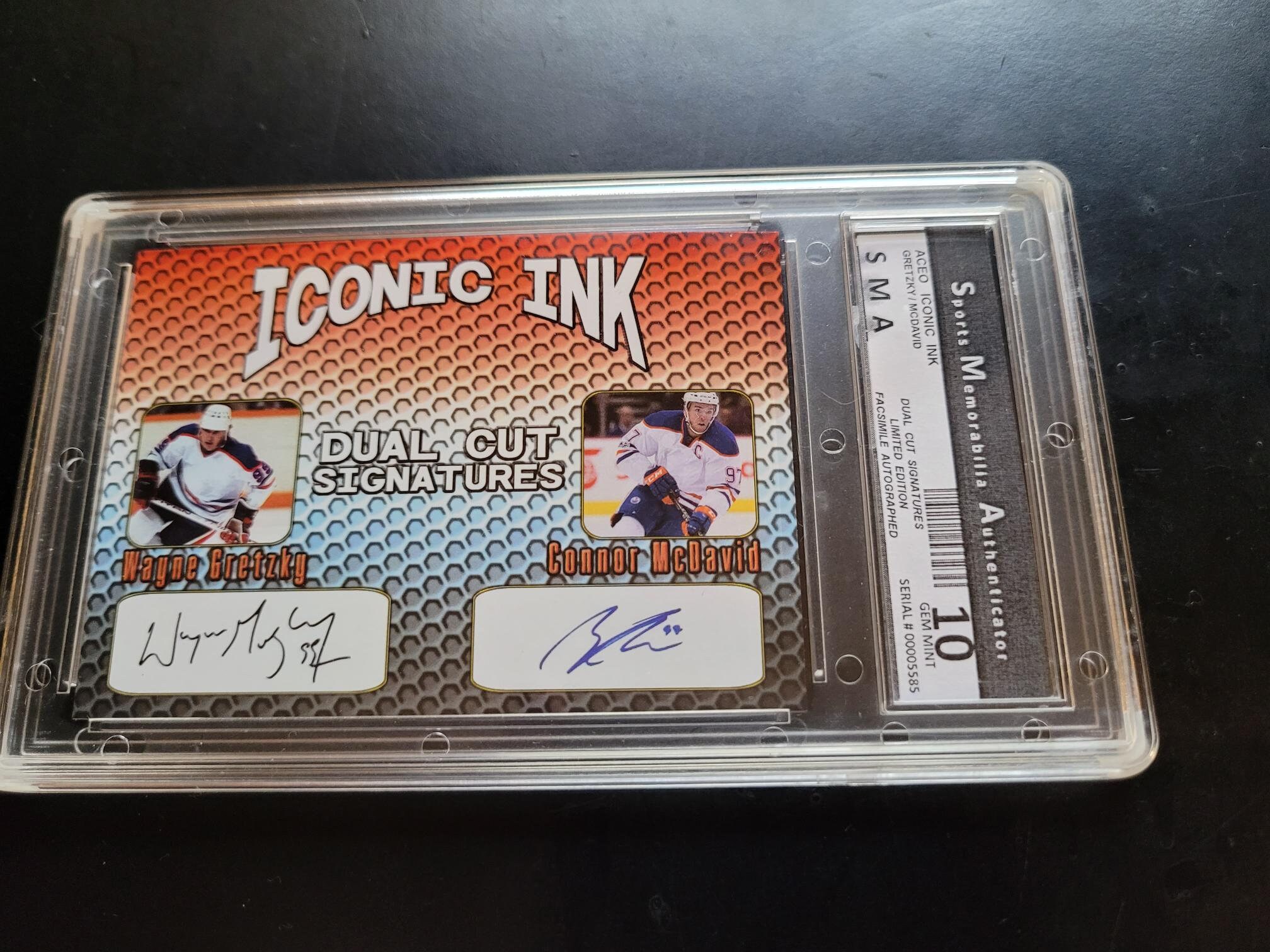 DEAL 2 X Wayne Gretzky and Connor Mcdavid Facsimile - Etsy