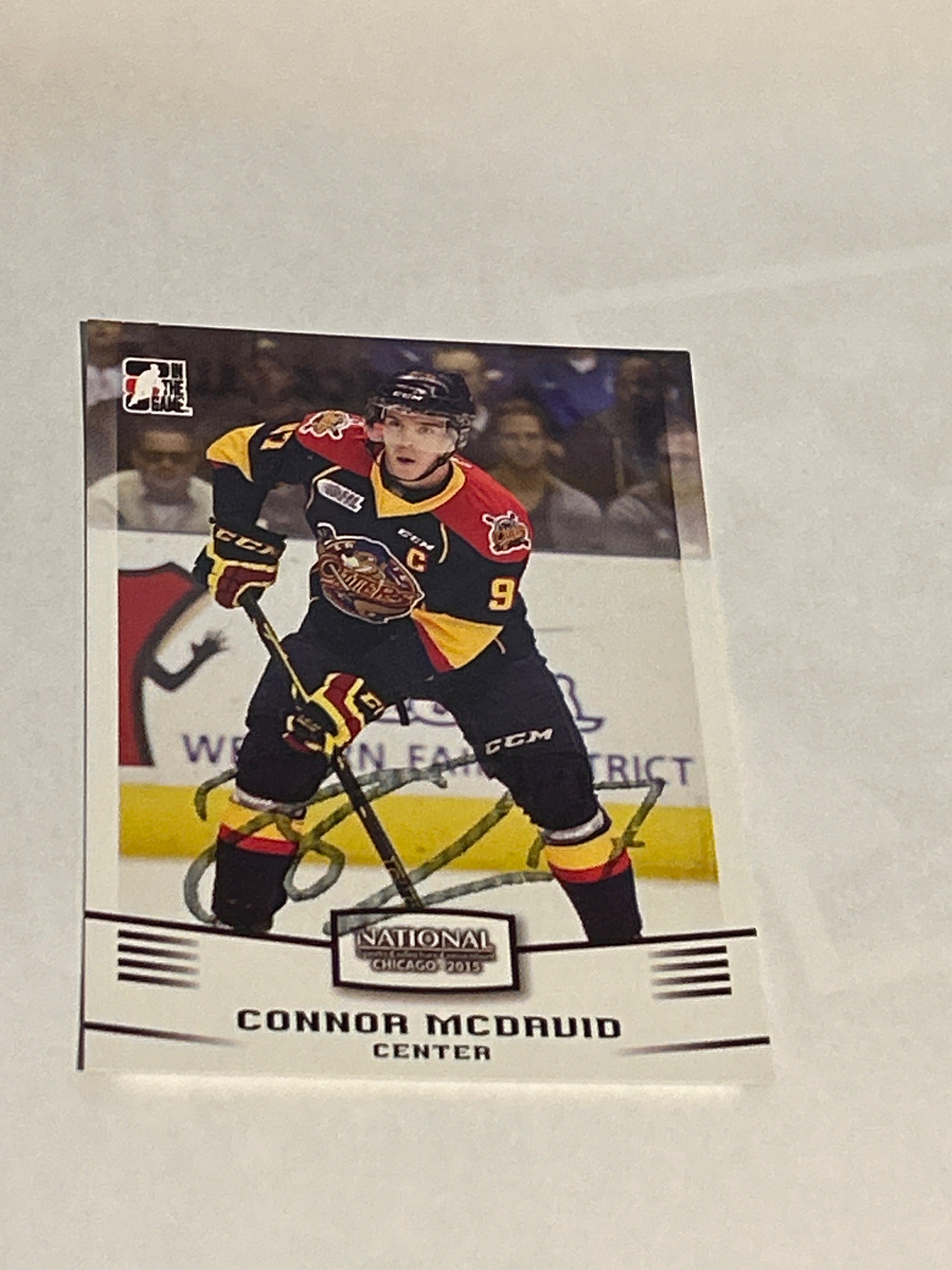 Best Connor Mcdavid Erie Otters Graded Hockey Card Mint for sale