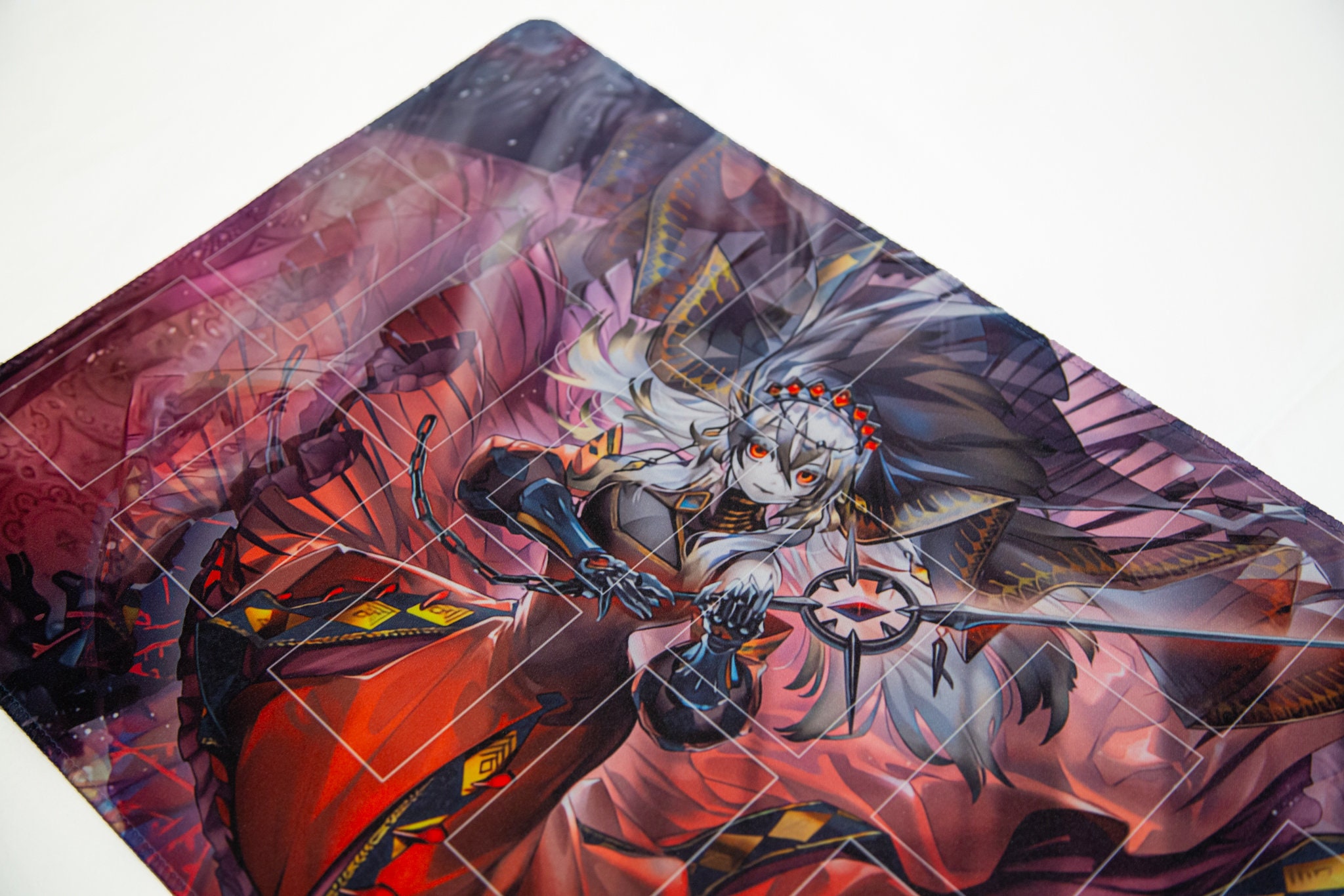 Yu-gi-oh Duel Mat Blazing Cartesia, the Virtuous - Etsy