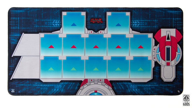 Yu-gi-oh! Single Player Duel Mat - Battle City Duel Disk! - Etsy
