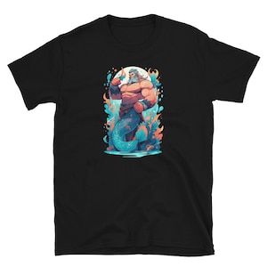 Merdaddy Shirt, Funny Gift For Mermaid Dad Birthday Party Gift, Mermaid Merman Tees 2