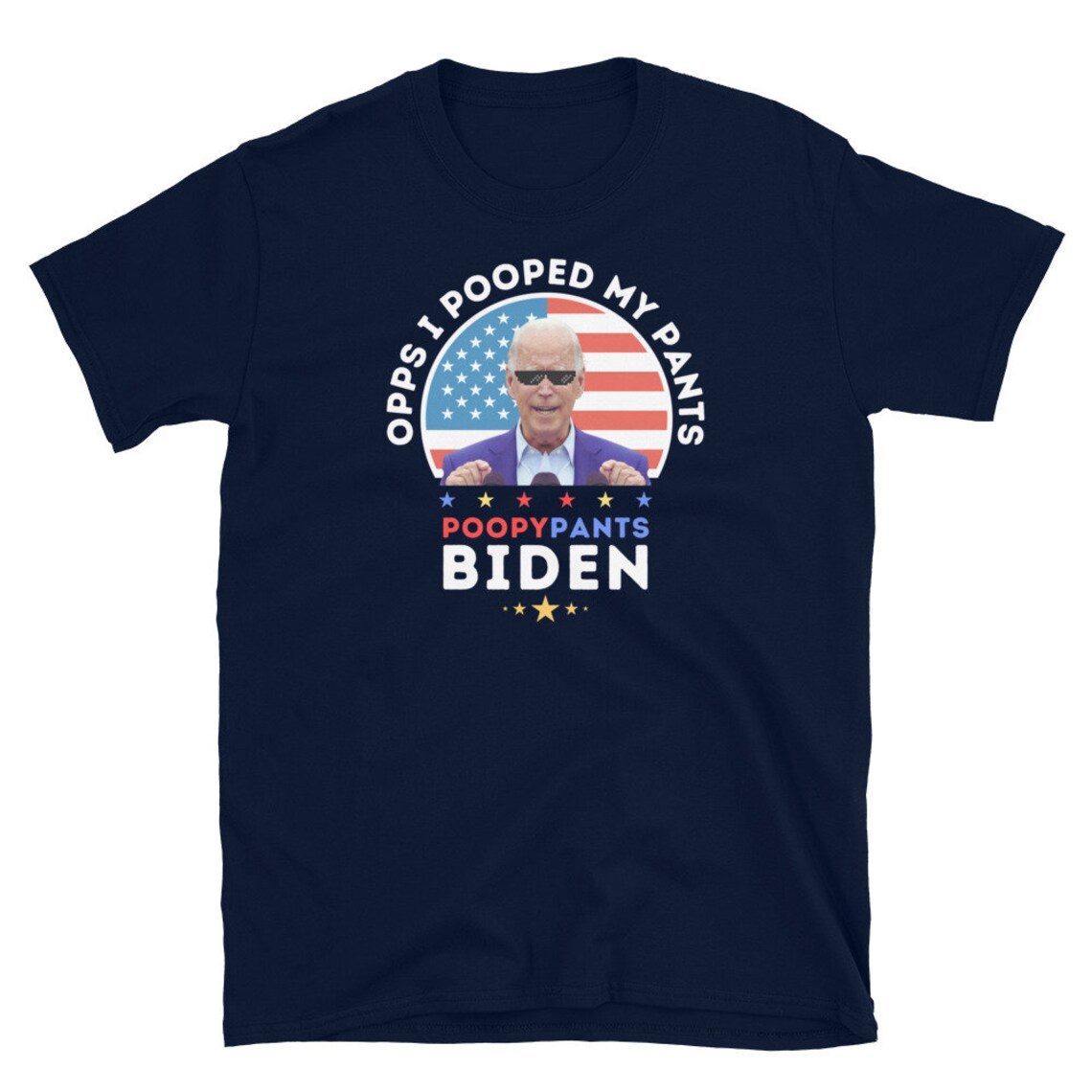 Opps I Pooped My Pants Poopy Pants Biden Etsy