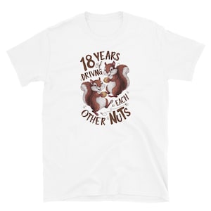 18 Years Of Driving Each Other Nuts Wedding Anniversary Gift 18th Anniversary 1