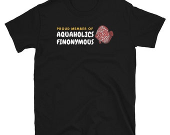 Aquarist Shirt, Aquarium t shirt Things I Do In My Spare Time Funny Fishkeeping Shirt Unisex Basic Softstyle T-Shirt | Gildan 64000