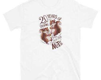 20 Years Of Driving Each Other Nuts Wedding Anniversary Gift 20th Anniversary 3