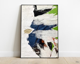 Modern art print with abstract design, Poster 50x70cm on 250g/m paper