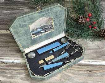 Vintage Manicure Set  - Nail Clippers File