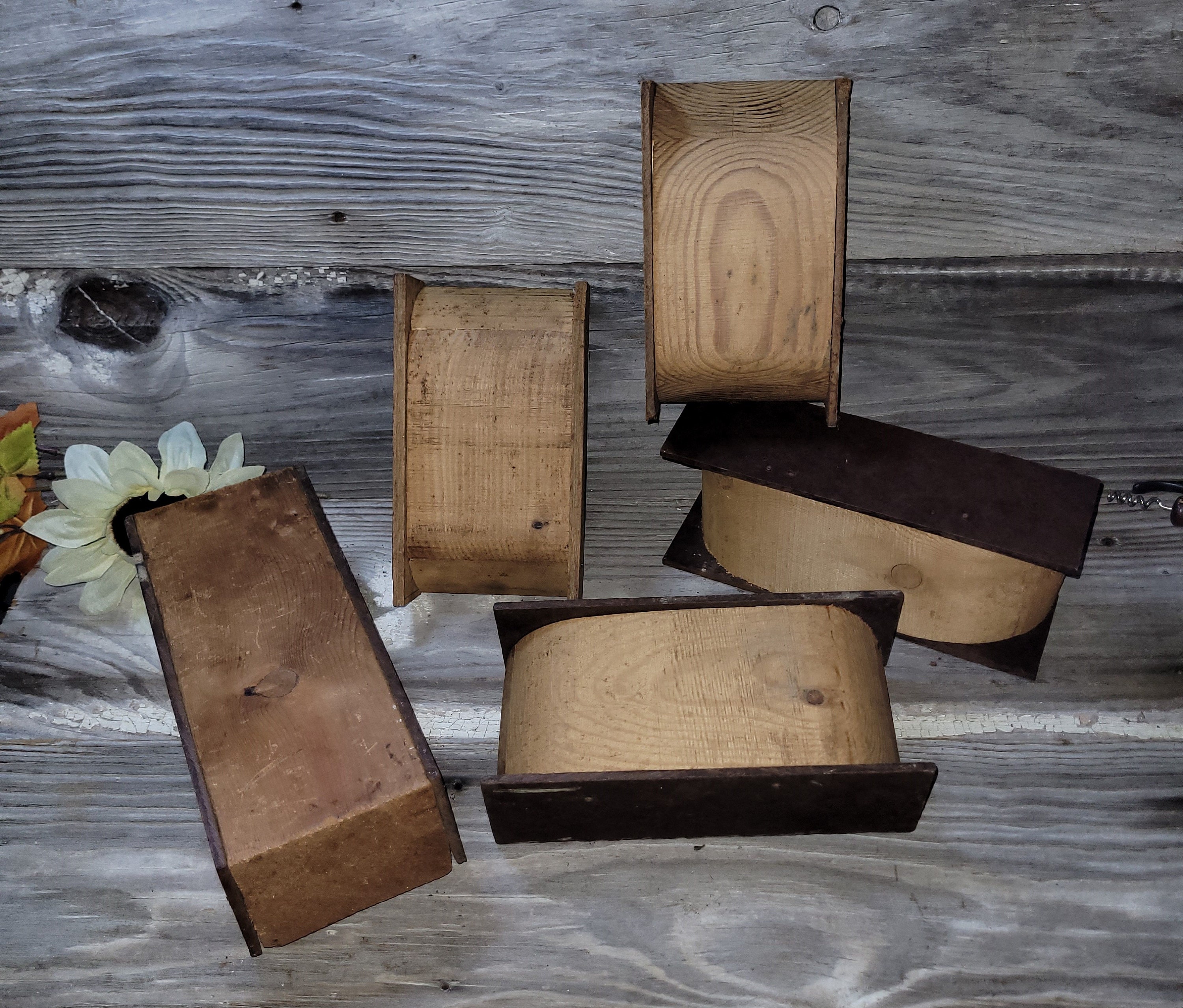 Vintage Clemson SC Estate Wood Boxes: Unique Storage - Etsy