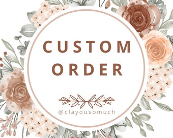 Custom Order Design / Custom Tiny Vase / Special Order Design / Mini Personalized Vase / Create Your Own Vase / Create Decorative Vase