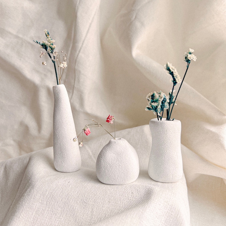 Pitted Tiny Vases / Mini Vase / Miniature Modern Vases / - Etsy