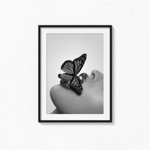 lips louis vuitton 🦋  Black and white picture wall, Picture collage wall,  Black and white photo wall