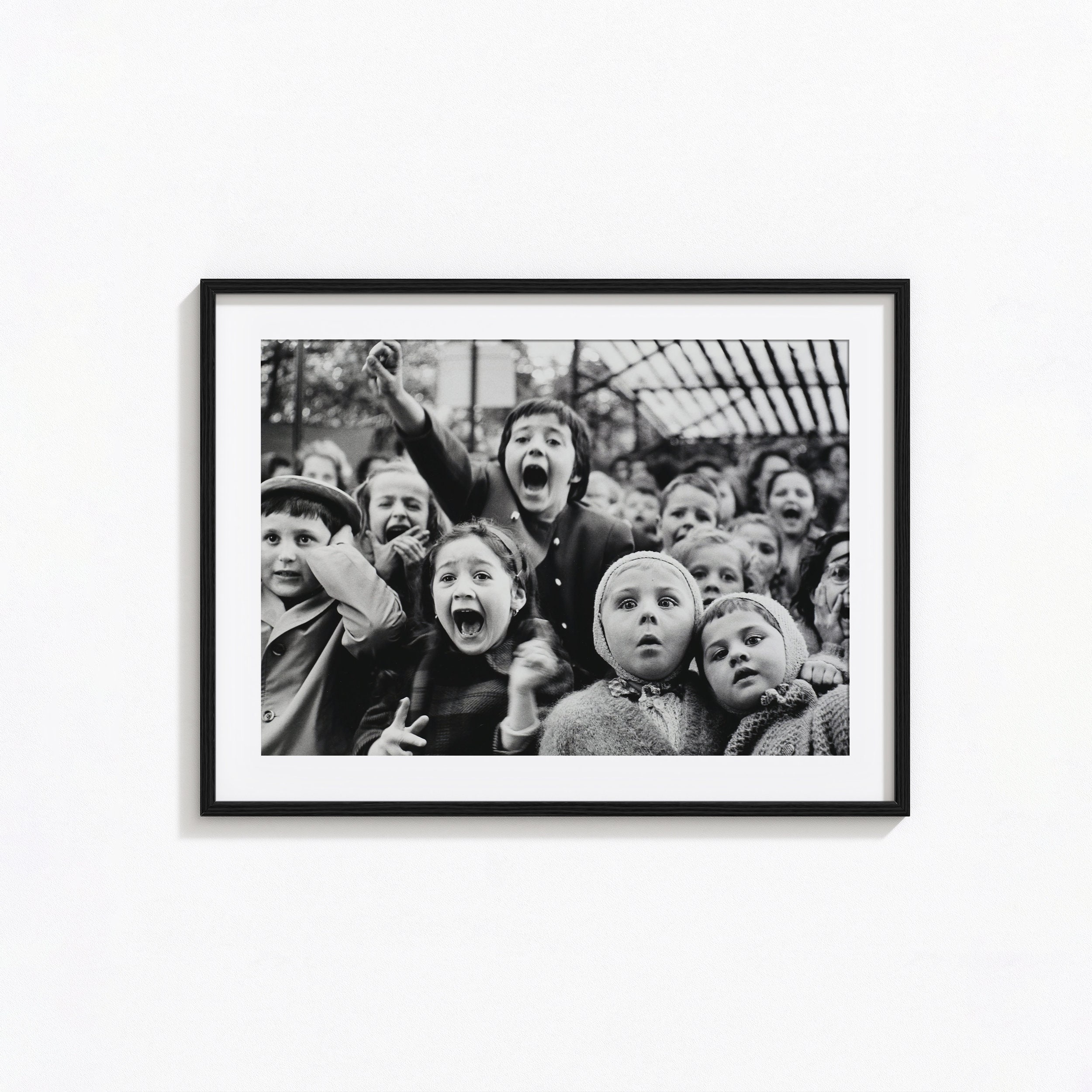 Behind the Picture: Children at a Puppet Show, Paris, 1963