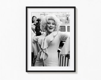 Dolly Parton Print, Dolly Parton Music Black and White Wall Art, Vintage Print, Photography Prints, Museum Quality Photo Art Print