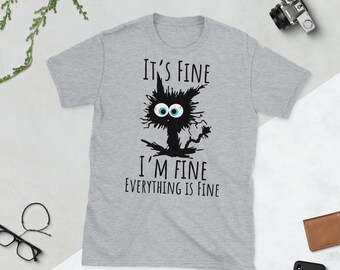 Kat het is prima, alles is prima T-shirt