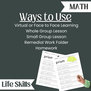 2D and 3D Shapes Worksheets for Kids, Printable Geometry Activities ...