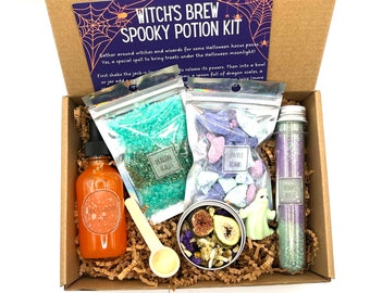 Witch's Brew Spooky Halloween Potion Kit