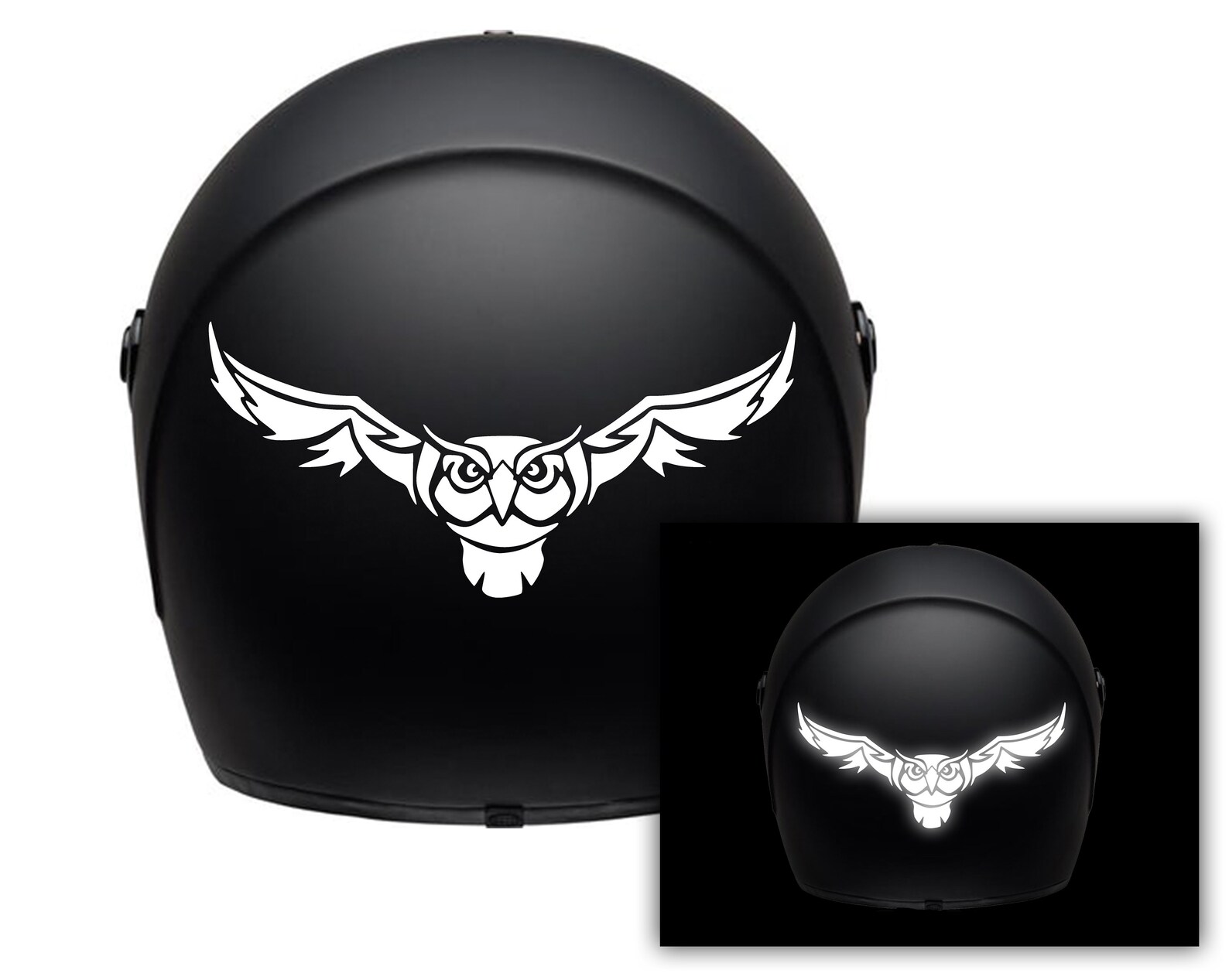 Reflective Motorcycle Helmet Sticker / Decal / Waterproof / - Etsy