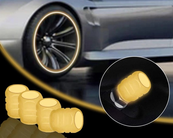 Acheter Bouchon de valve lumineux créatif pour voiture 4 pièces