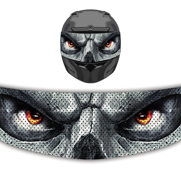 Helmet Visor Sticker Etsy