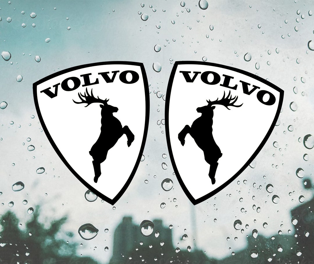 Volvo Sticker / Decal Car Sticker / Volvo Elk Sticker / Decal Etsy