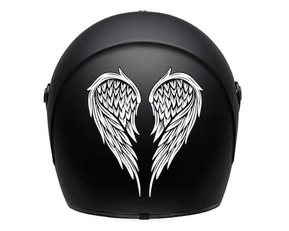 Sticker casque moto / autocollant / étanche / ailes -  France