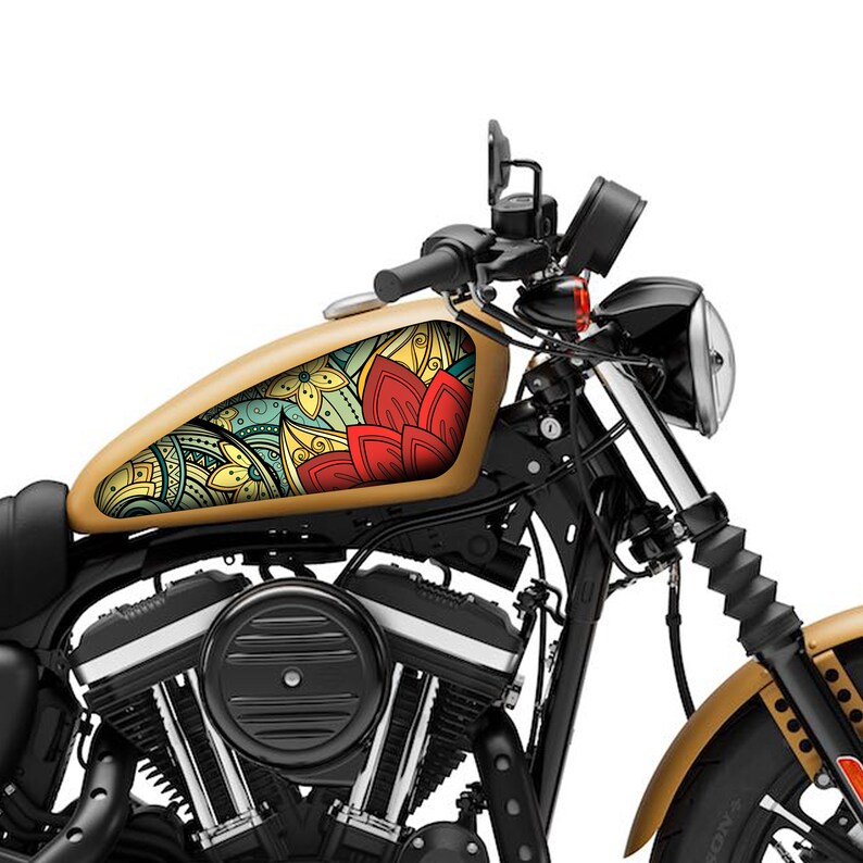 Motorcycle Tank Decal / Sticker 2pcs / for HD / Moto Gas Tank - Etsy