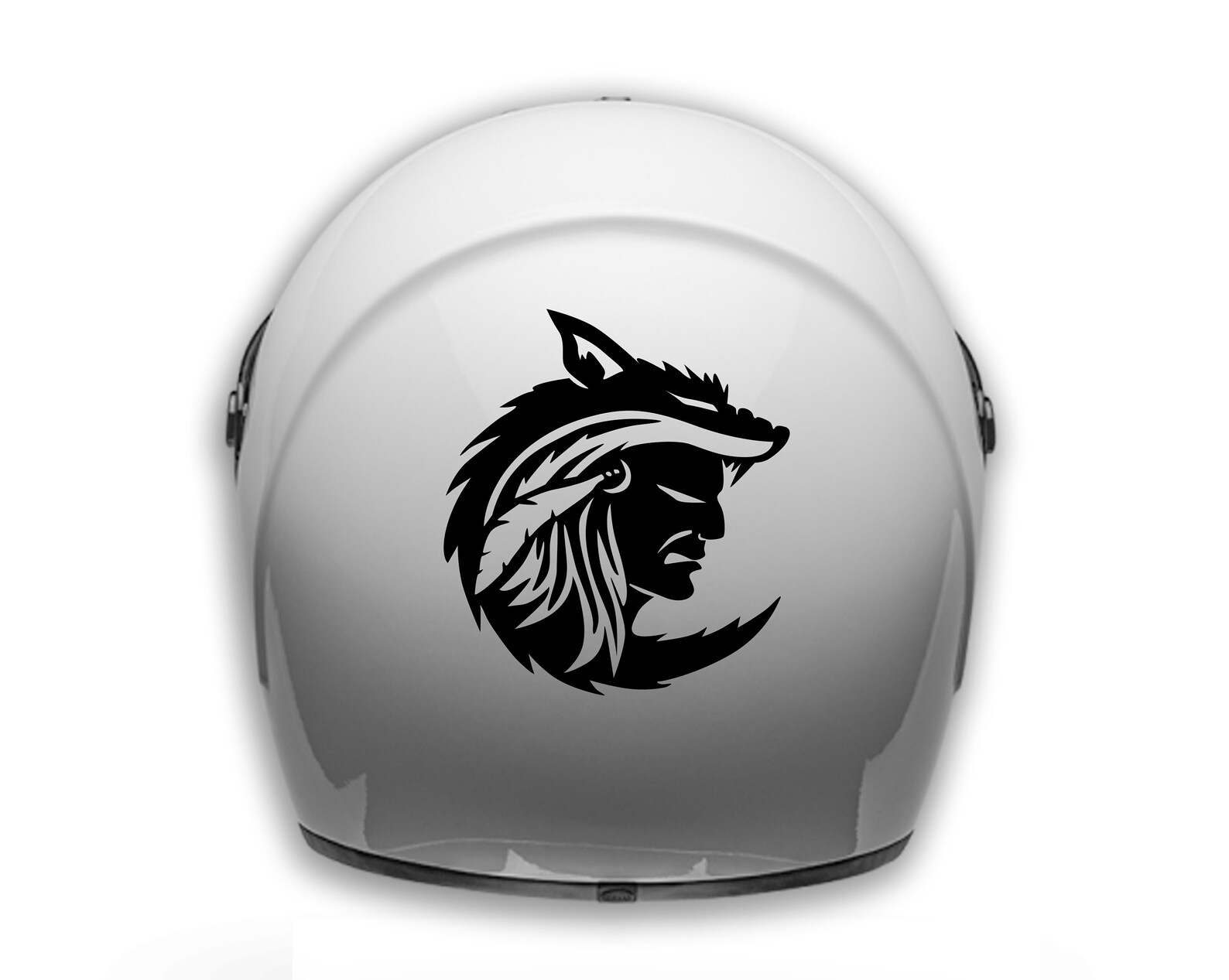 Motorcycle Helmet Sticker / Decal / Waterproof / Indian Etsy