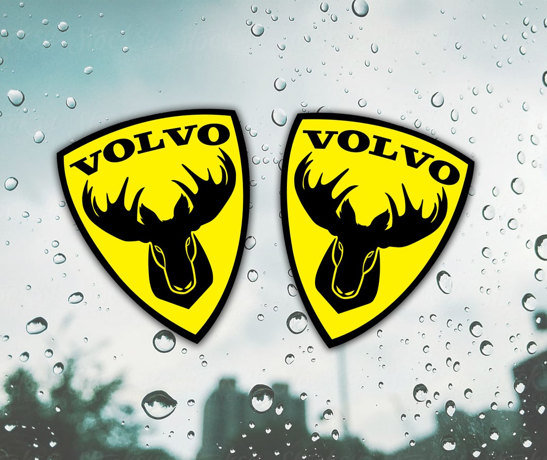 Volvo Sticker / Decal Car Sticker / Volvo Moose Head/ Decal / Etsy