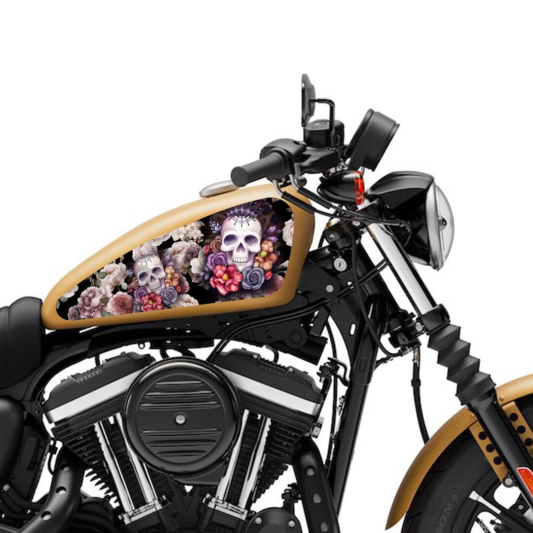 thumbnail image 2 of Ace Of Spades Motorbike Fuel Tank Sticker – 100mm X 120mm, Car Decal, Best Gift 2 of 2