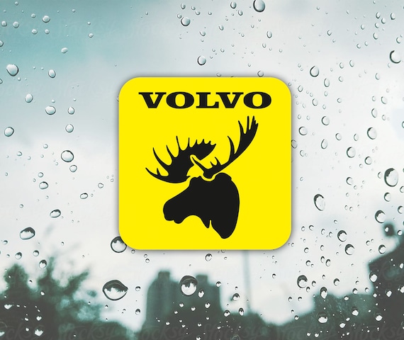 Volvo Grill Logo Plate Emblem Sticker / Decal Car Sticker / Volvo Moose  Sticker / Decal 1pcs -  Finland